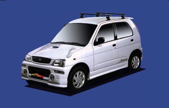 【テリオスキッド専用システムキャリアセット】H10.10～H24.6 J111G/J131G エアロルーフレール無 セイコウ TUFREQ タフレック VB4+FFA1+TA1 12,837円
