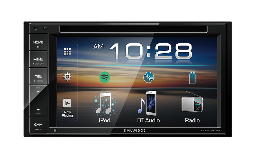 【楽天市場】ケンウッド DDX4190BT ブルートゥース搭載ディスプレイオーディオ DVD CD USB iPod Bluetooth