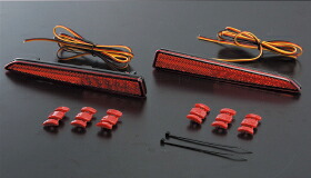 ヴァレンティ RBR-D2 LEDリアバンパーリフレクター　ダイハツ　タイプ2　40LED　インナーリフレクターを搭載　保安基準適合　RBRD2
