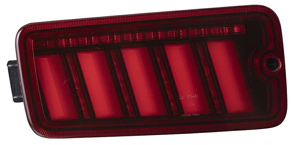 ヴァレンティ TD50HJU-RG-1 LEDテールランプ ULTRA ハイゼット レッドレンズ/ブラック TD50HJURG1