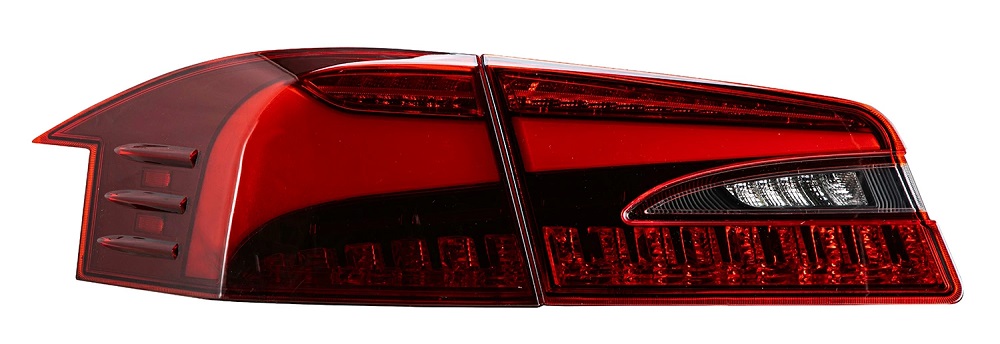 【メーカー直送】ヴァレンティ TTSLU-RG-S LEDテールULTRA テスラ モデルS レッドレンズ/グロスブラック
