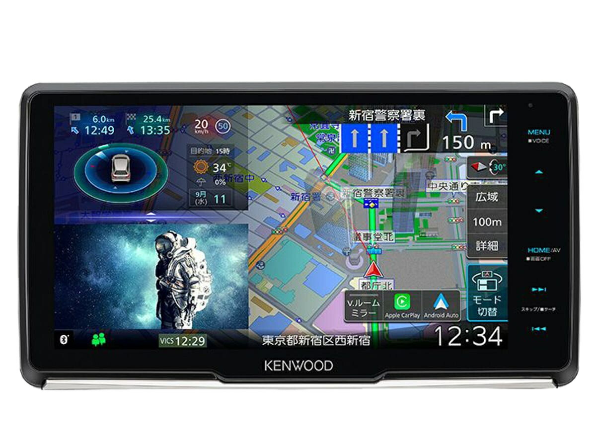 ケンウッド ナビ MDV-S710 2023年製 aya2023年製ケンウッド KENWOOD MDV-S710W MDV-S710W⁄S710