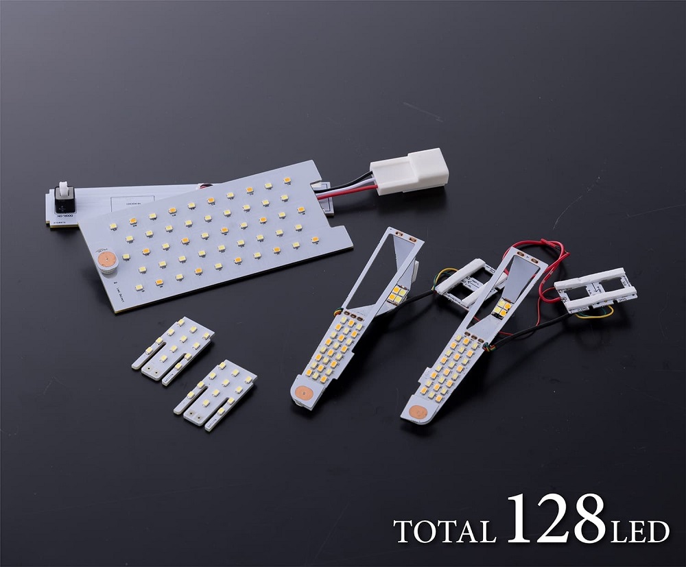 ヴァレンティ RL-PCT-VX9-1 90系 ノア/ヴォクシー LEDルームランプセットトライトーンTS 3色調色機能で色変更が可能 白色・暖色・白色+暖色 RLPCTVX91