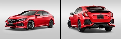 無限 MUGEN 61000-XNCD-K0S0-ZZ スタイリングセット 未塗装 シビック FK7 M-TEC エムテック ムゲン