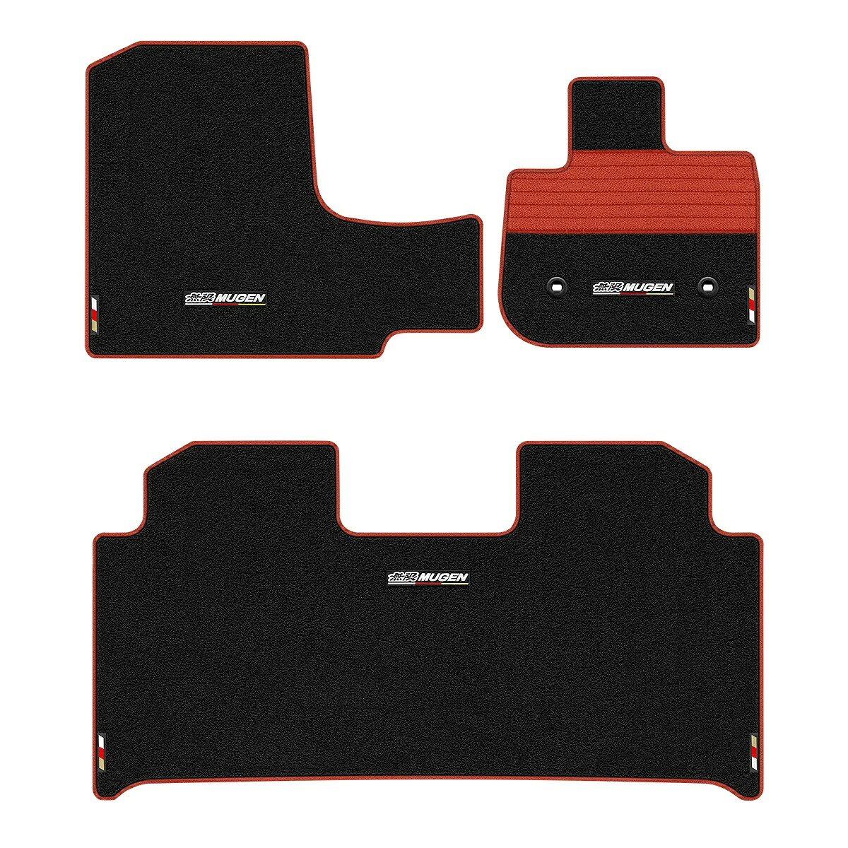 無限 MUGEN 08P15-XNM -K0S0-RD スポーツマット ブラックXレッド N-WGN JH3/4 製品・車種によっては赤1色 M-TEC エムテック ムゲン 25,071円
