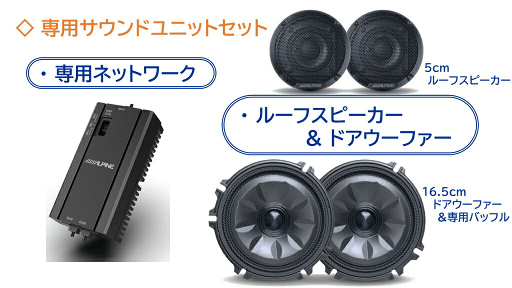 アルパイン MS-165-SP-94 スペーシア（94系）専用メティオサウンド（グリル色：ガンメタリック）降り注ぐサウンド、響き渡る重低音