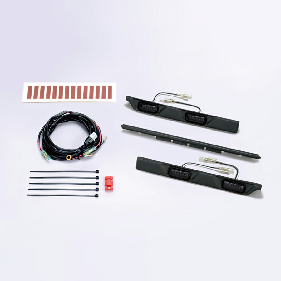 IPF EXLC2-02W グリルマーカー for ランドクルーザー250 WH 専用設計ならではのピッタリ取付 スモークレンズ/ LEDホワイトマーカー仕様