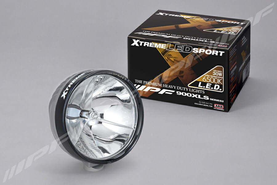 IPF 900XLSS2 エクストリームLED　ARBコラボモデル 525,000 cd スポット 1個入り　競技専用　900XLSS 2｜業販ネットショップ店