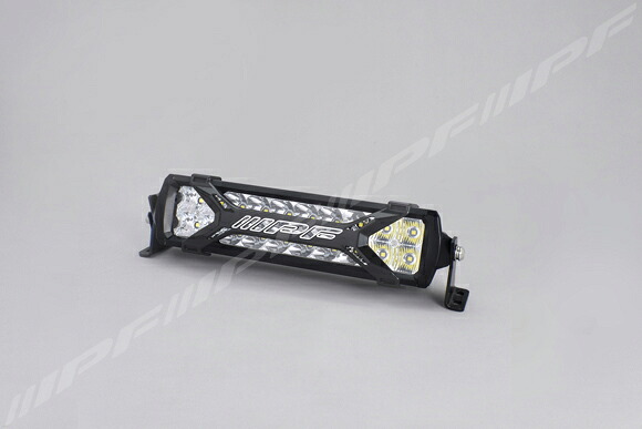IPF 612SD ライトバー 10インチ ダブルロー明るさ4600lm/90,000cd 色温度：6000K IP68 競技専用 612-SD｜業販ネットショップ店