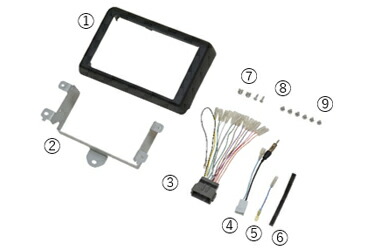 カナック TBX-H006 N-VAN 8インチナビ取付キット H30/7～ JJ1,JJ2 TBXH006
