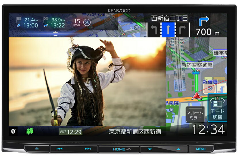 楽天市場】ケンウッド MDV-S811HDF 8V型フローティング ハイレゾ