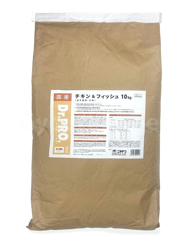ニチドウ　Dr.Proドクタープロ　チキン＆フィッシュオールステージ　10kg