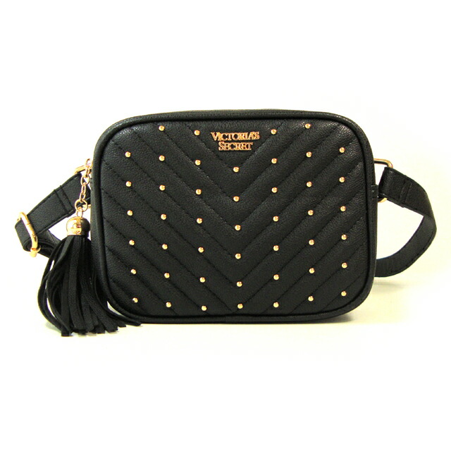 【楽天市場】【送料無料】VICTORIA'S SECRET ヴィクトリアシークレット Studded VQuilt Belt Bag ベルト