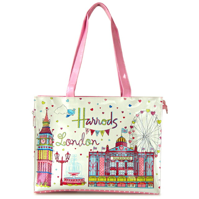 楽天市場】【送料無料】HARRODS ハロッズ トートバッグ バック L