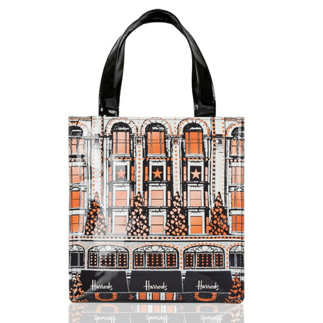 素敵♡スモール ハロッズ エレベーター ショッパーバッグ 送料無料 Harrods ハロッズ トートバッグ レディーズ ショルダー