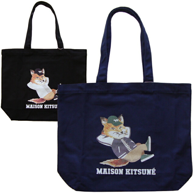 MAISON KITSUNE パレロワイヤル トートバック LW05102WW0008 MAISON KITSUNE メゾンキツネ トートバッグ/パレロワイヤル