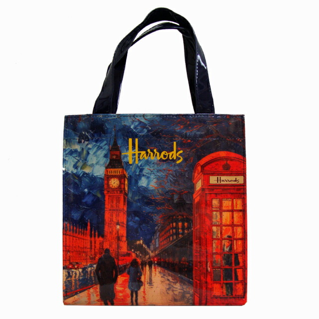 夏割❣️18時まで即対応‼️⭐︎人気⭐︎ハロッズのトートバッグ　S 楽天市場】【送料無料】HARRODS ハロッズ トートバッグ バック S