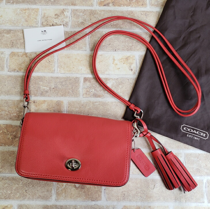 楽天市場】送料無料【中古】美品 COACH コーチ ディンキー ティー