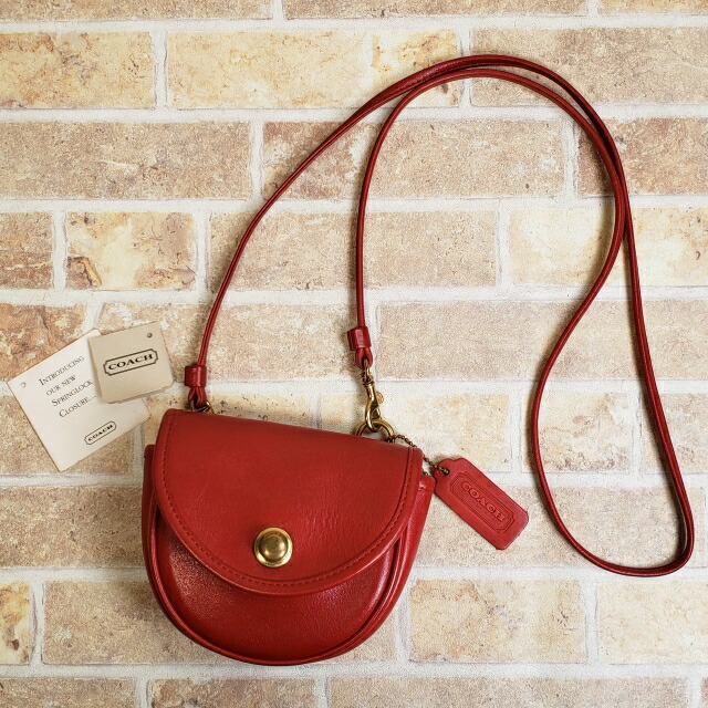 楽天市場】【中古品】オールドコーチ USA製 レザー ミニ