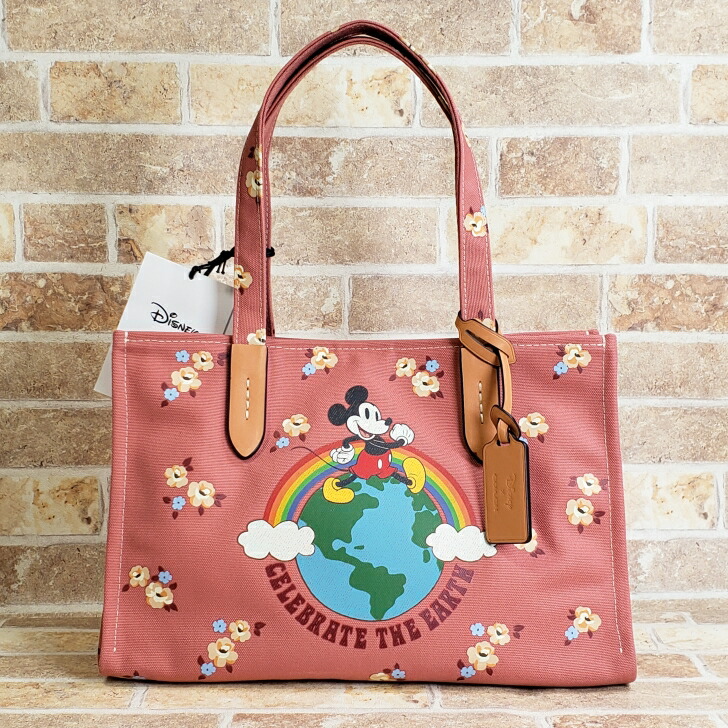 楽天市場】【緑屋質屋】コーチ 56645 トートバッグ ディズニーコラボ
