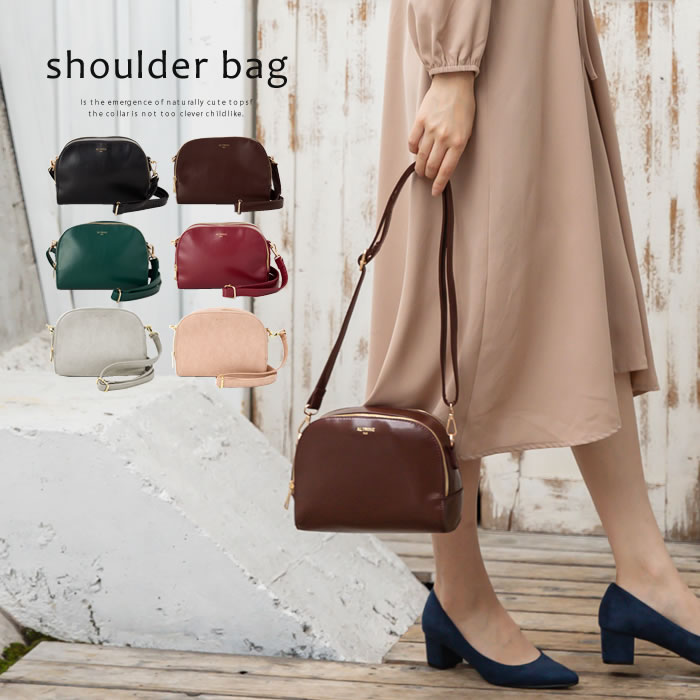 楽天市場 フェイクレザー ミニ ショルダーバッグ レディース B5 ブラック ブラウン グリーン ワイン Chatonblanc シャトンブラン