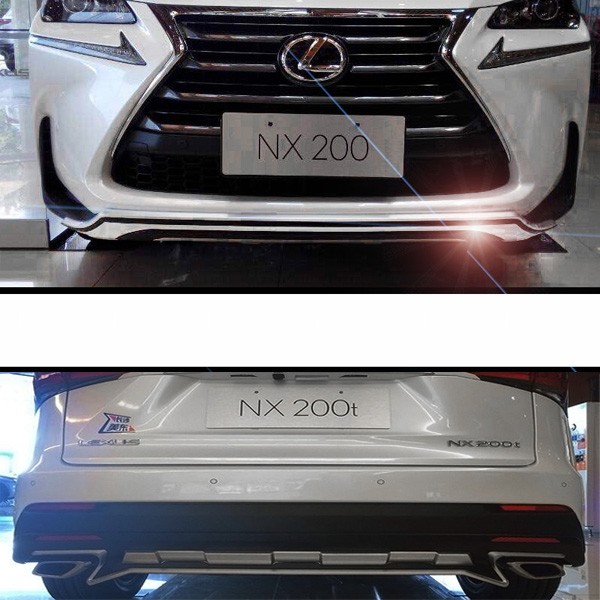 楽天市場 レクサス Nx ハイブリット カスタム パーツ アクセサリー Lexus Nx 0t 300h 用品 フロント リアー バンパーパーツ Ln006 ジーゼットエリア