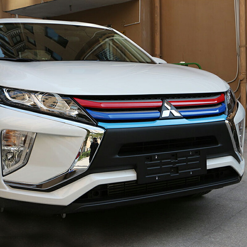 楽天市場 エクリプス クロス カスタム パーツ 三菱 用品 Eclipse Cross フロントグリルガーニッシュ Ml002 ジーゼットエリア