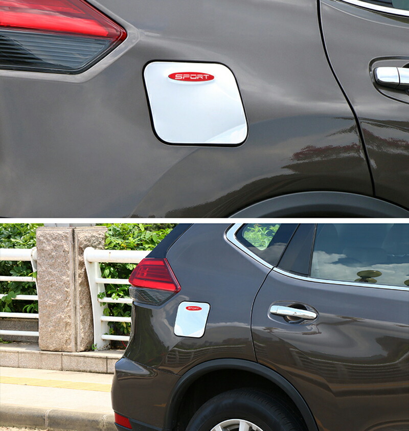 楽天市場 新型エクストレイル T32 Nt32 Ht32 Hnt32 パーツ アクセサリー 給油口カバー Nx058 ジーゼットエリア