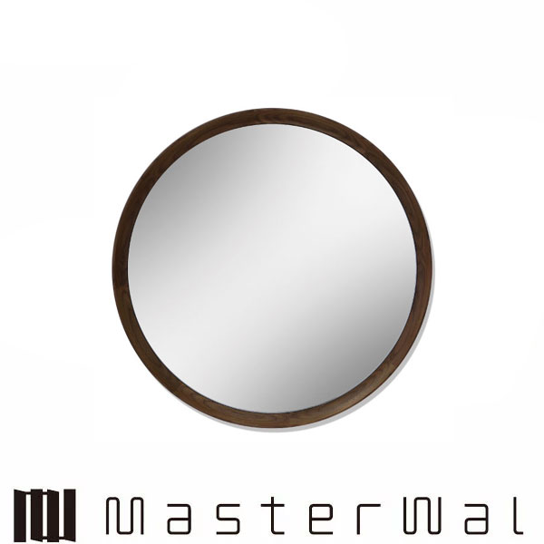 マスターウォール ユーエムワン ミラー UM1 MIRROR ウォールナット 壁掛けミラー Masterwal エディションストア福井 ※メーカー直送品|h-conetshop