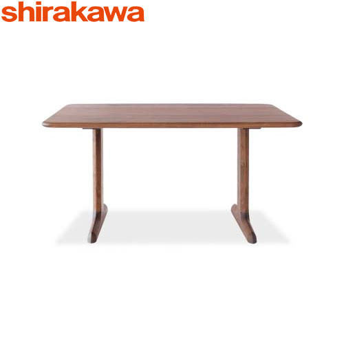シラカワ家具 飛騨家具 BIOS(ビオス) ダイニングテーブル W1650×D900×H700 レッドオーク・ブラックウォールナット 食卓テーブル 食堂テーブル 高級 飛騨高山 shirakawa|h-conetshop