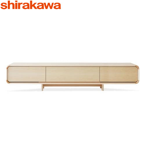 シラカワ家具 RAPT（ラプト）TV ボード 200 5702タイプ 天然木 テレビボード AVボード テレビ台 10年保証 shirakawa