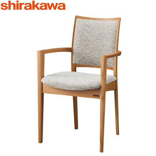 楽天市場】シラカワ家具 ポロックチェア S-720 板座 レッドオーク