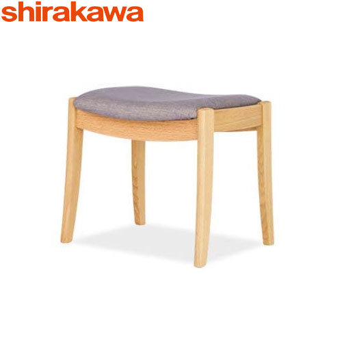 シラカワ調度品 腰掛け S-333 赤いことオーク材 飛騨高山 部屋の入り口調度品 10年引き受ける shirakawa