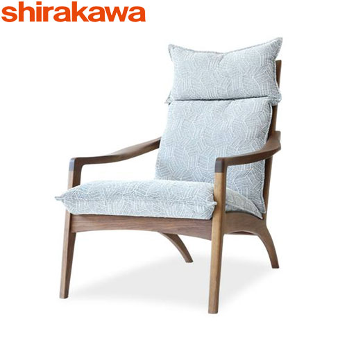 シラカワ調度品 凛（rin） 個人的女性議長 押しかぶせる輪っか 鳥毛 レッドオーク・ブラックウォールナット 一人掛け 飛騨高山  shirakawa