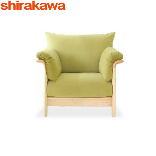 シラカワ家具 NEW RAPT（ラプト）ソファ1P 天然木 高級 無垢材フレーム 10年保証 shirakawa