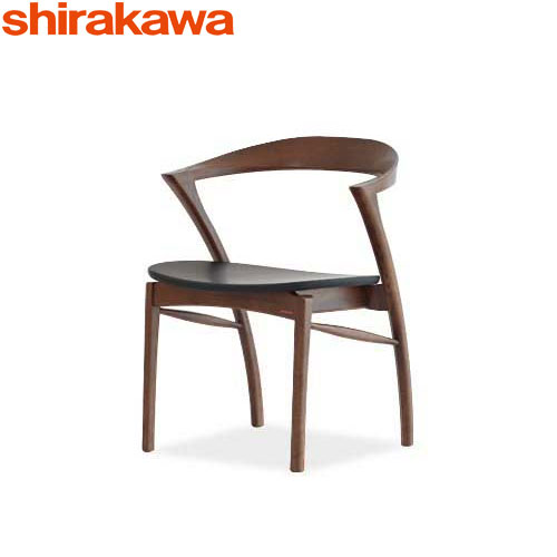 シラカワ家具 飛騨家具 彩翔ダイニングチェア S-107A 板座 レッドオーク 肘無し 飛騨高山 ダイニングチェア 食堂イス 椅子 食卓椅子 AITO shirakawa｜h-conetshop