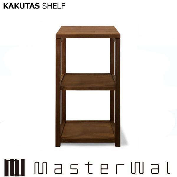 御師匠さんウォール カクタスシェルフ  KAKTAS SHELF （W400×D400×H720）2段 木棚 KKTSFW-4072 学びとる学習机 ウォール中毒者 Masterwal エディションストア福井 ※製造業者直送品