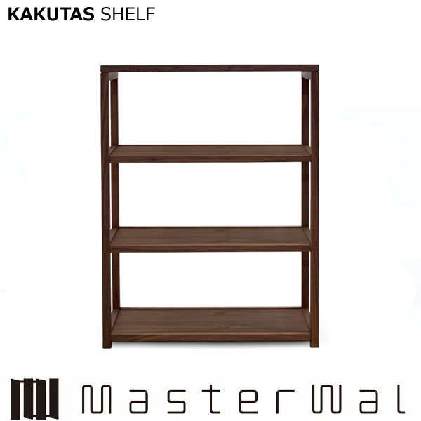 御師匠さんウォール カクタスシェルフ  KAKTAS SHELF （W800×D400×H1054）3段 木棚 KKTSFW-80105 学び取る事務机 ウォール中毒者 Masterwal エディションストア福井 ※製造業者直送品