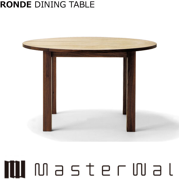 マスターウォール ロンド ダイニングテーブル φ1000×H720mm RONDE DINING TABLE RODT100 Masterwal エディションストア福井 ※メーカー直送品|groovy T