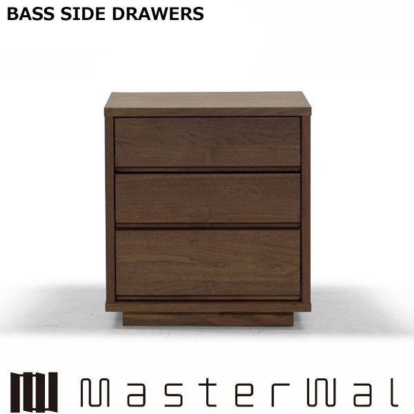 お師匠さんウォール 二階建てバス ドロワーズ BASS  SIDE DRAWERS 抽き出し ウォール中毒者 赤いことオーク材 黒いこと桜んぼう Masterwal エディションストア福井 ※製造会社直送品