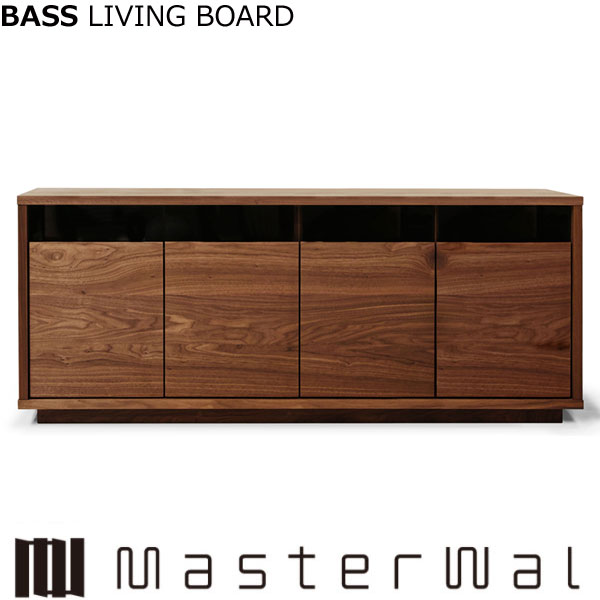 マスターウォール バスリビングボード BASS LIVING BOARD (W1500×D380) BSLB15038 ウォールナット Masterwal エディションストア福井 ※メーカー直送品