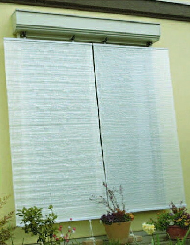 ■キンボシ 遮光・遮熱ネット スーパーホワイトすだれ 1m×2m 7035 夏の暑さ対策に! KINBOSHI ゴールデンスター
