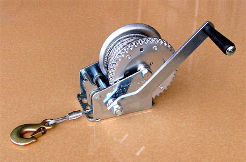 楽天市場 Wp ハンドウインチ Bqc10 牽引最大負荷540kg ワイヤー10mハンドウィンチ 牽引 荷重 荷物 荷積作業 ハーティ エクスプレス