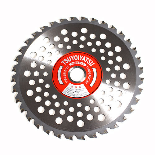 楽天市場】□草刈り 刈払機用チップソー 強いやつ 255mm×40P 斜め