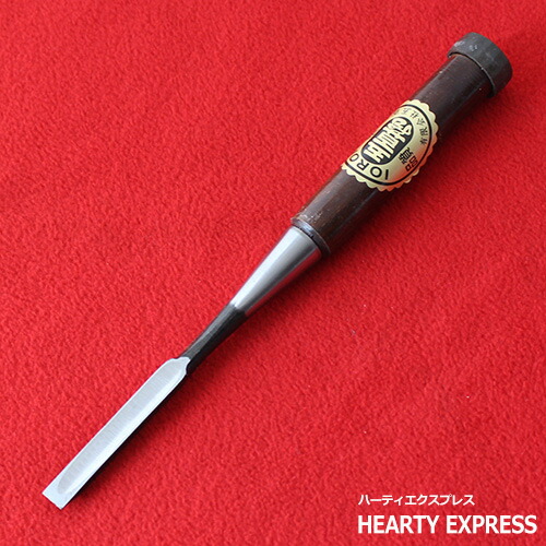 楽天市場】□播州三木 五百蔵 追入鑿 黒檀柄 手打ち桂 三枚裏 八分