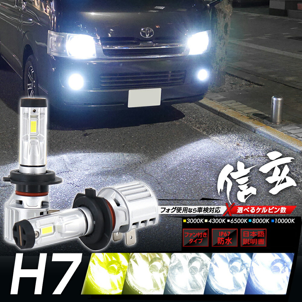 【楽天市場】明るさ3倍!! ハイビームを最新LEDに N-WGN JH1/2 H25.11~R1.8 信玄LED XRmini 5000LM ...
