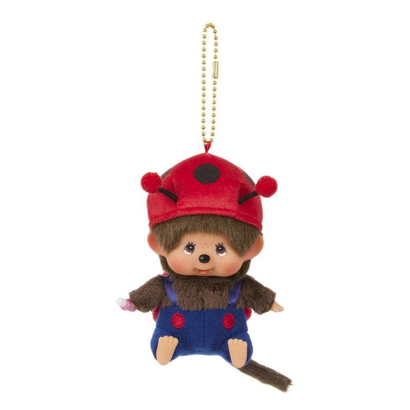 新品 抹茶 モンチッチ monchhichi Sサイズ　2195 ネコポス可】モンチッチ ぬいバッジ 抹茶|【ぬいぐるみの