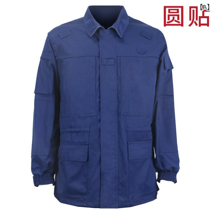 消防読み合わせる服 秋冬 仕掛ける 青色 消防士用 まさかの時救い上げる相応う 耐久性 雨合羽 やり方制服 労働者階級遣りかた 安全性のある役立つこと 動き分かりやすい 防寒 保温原料品