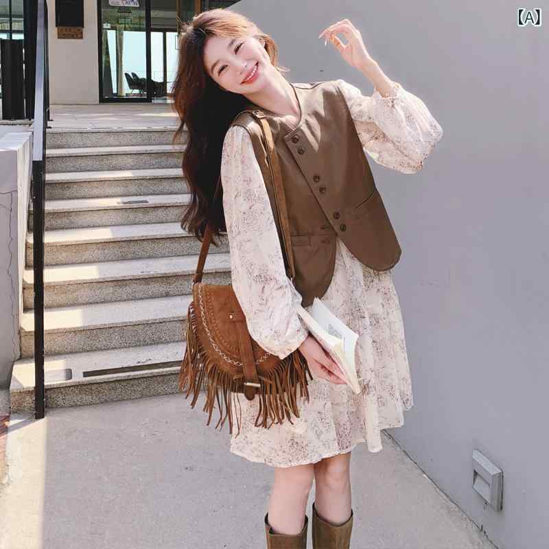レディース 衣装 レトロ 御花柄 長袖 秋用 か細い成り行き 中国 今めかしい ペティート 普段使い走り 軽さ 伸縮性