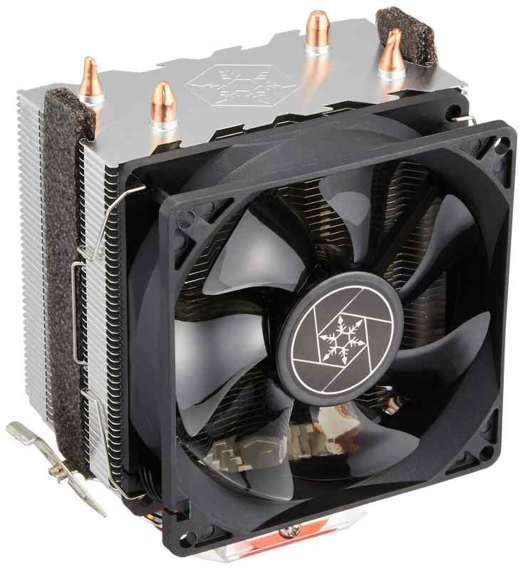 Silver Stone SilverStone Intel/AMD ソケット 対応 全高125mm ファン92mm サイドフロークーラー 静音 SST-KR03画像